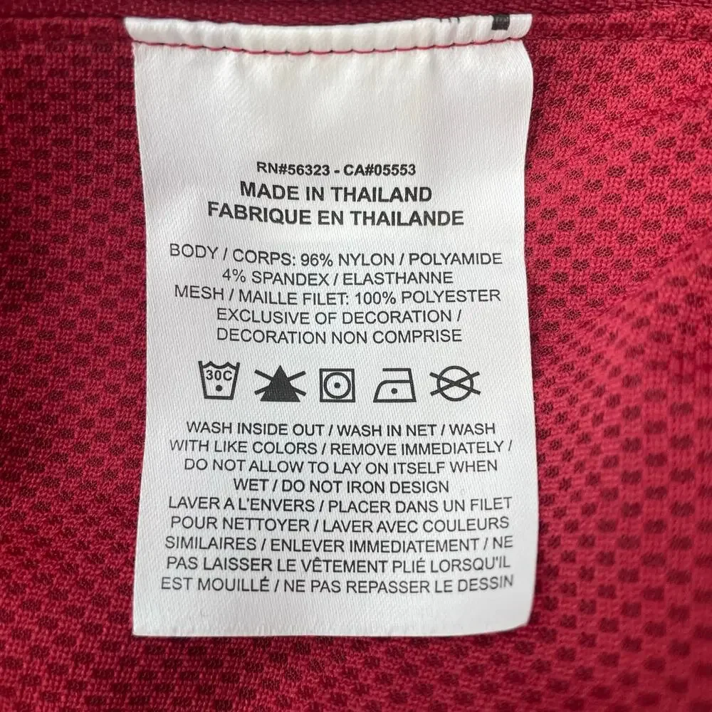 Jordan Oklahoma Sooners Jacket Mens XL Crimson Half Zip Coach Sideline OU